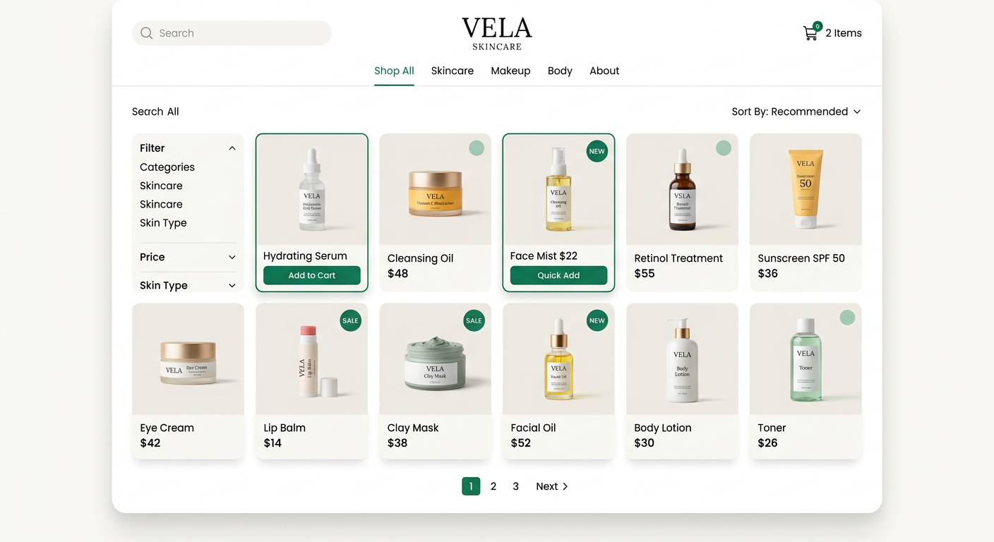 Learns your entire catalog